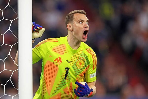 Manuel Neuer Germany goal keeper v Scotland Group A Munich EURO 2024