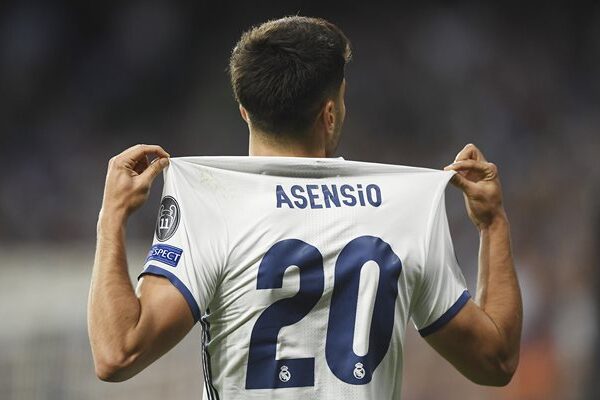 Marco Asensio Real Madrid v Bayern Champions League 2017