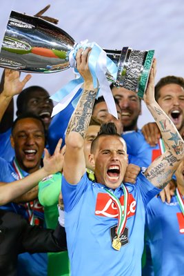 Marek Hamsik Napoli Italian Super Cup