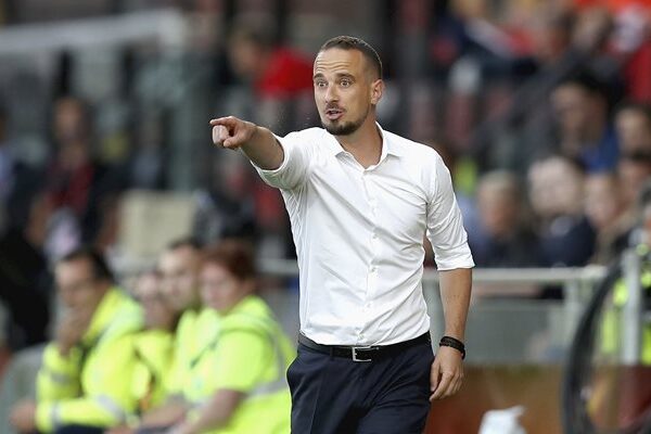 Mark Sampson England v France Women's Euro 2017