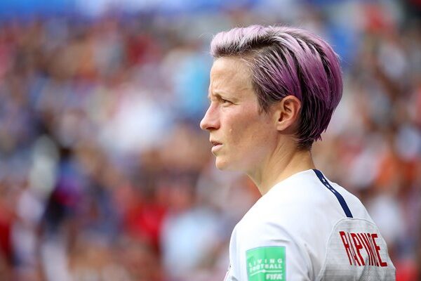 Megan Rapinoe USA v Netherlands World Cup Final 2019