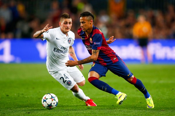 Neymar Barcelona v Paris Saint-Germain 2015
