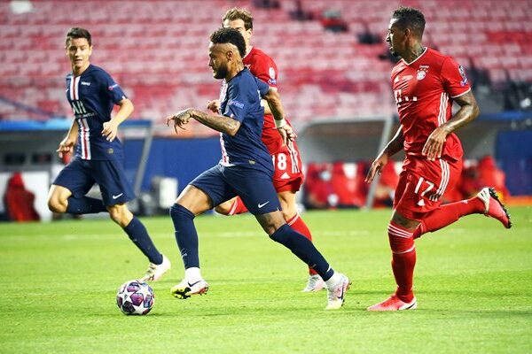 Neymar Paris Saint-Germain v Bayern Munich Champions League Final 2020
