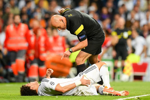 Pepe Real Madrid Howard Webb Champions League 2014