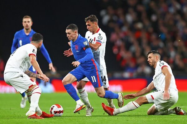 Phil Foden England v Albania World Cup Qualifier 2022