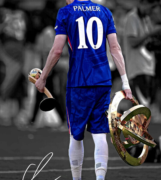 Cole Palmer — Chelsea Trophy Walk Poster