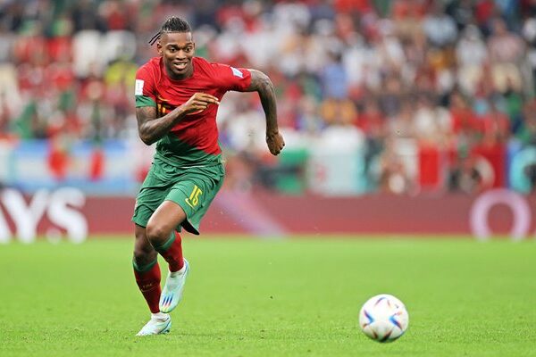 Rafael Leao Portugal v Switzerland Last 16 World Cup Qatar 2022