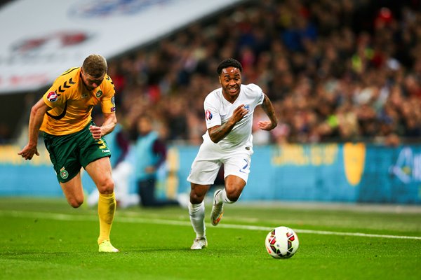Raheem Sterling England v Lithuania 2015