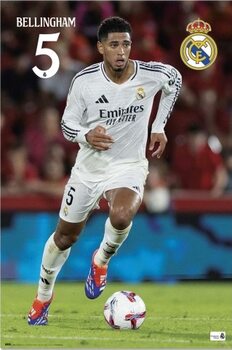 Jude Bellingham — Real Madrid 2024/25 Poster