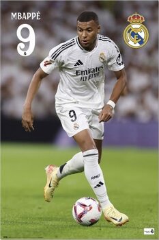 Kylian Mbappe — Real Madrid 2024/25 Poster