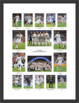 Real Madrid Champions League 2016 Team Special