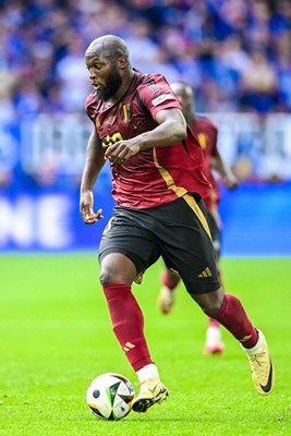 Romelu Lukaku Belgium v France Last 16 Dusseldorf EURO 2024