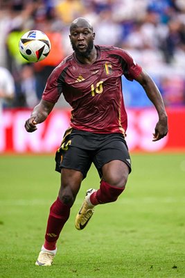 Romelu Lukaku Belgium v Slovakia Group E Frankfurt Arena EURO 2024