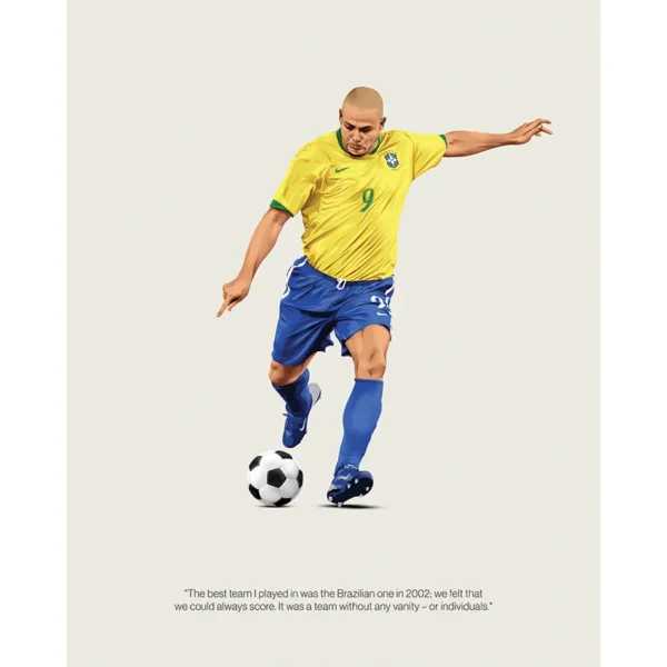 Ronaldo Nazário — The Legend in Yellow