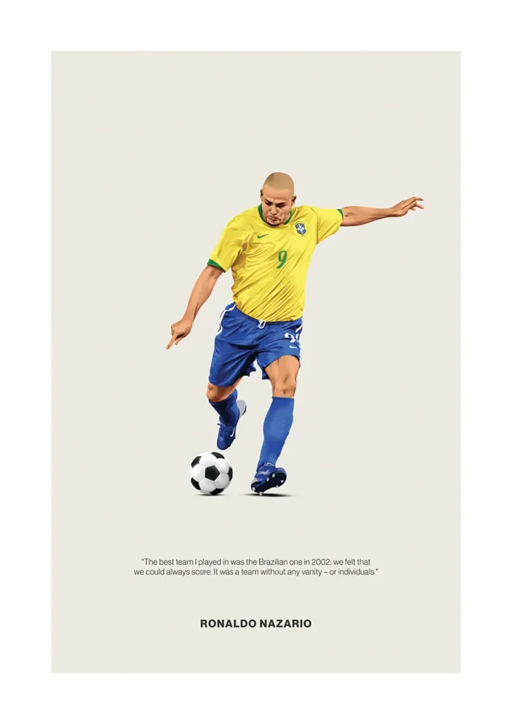 Ronaldo Nazário — The Legend in Yellow