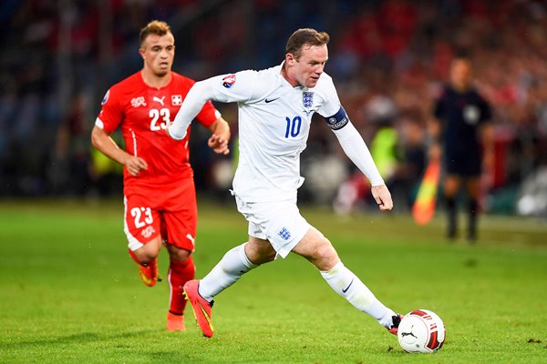 Rooney England v Shaqiri Switzerland