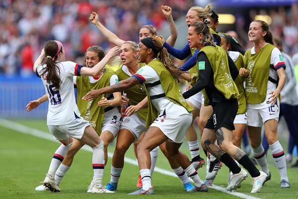 Rose Lavelle USA goal World Cup Final Goal Lyon 2019