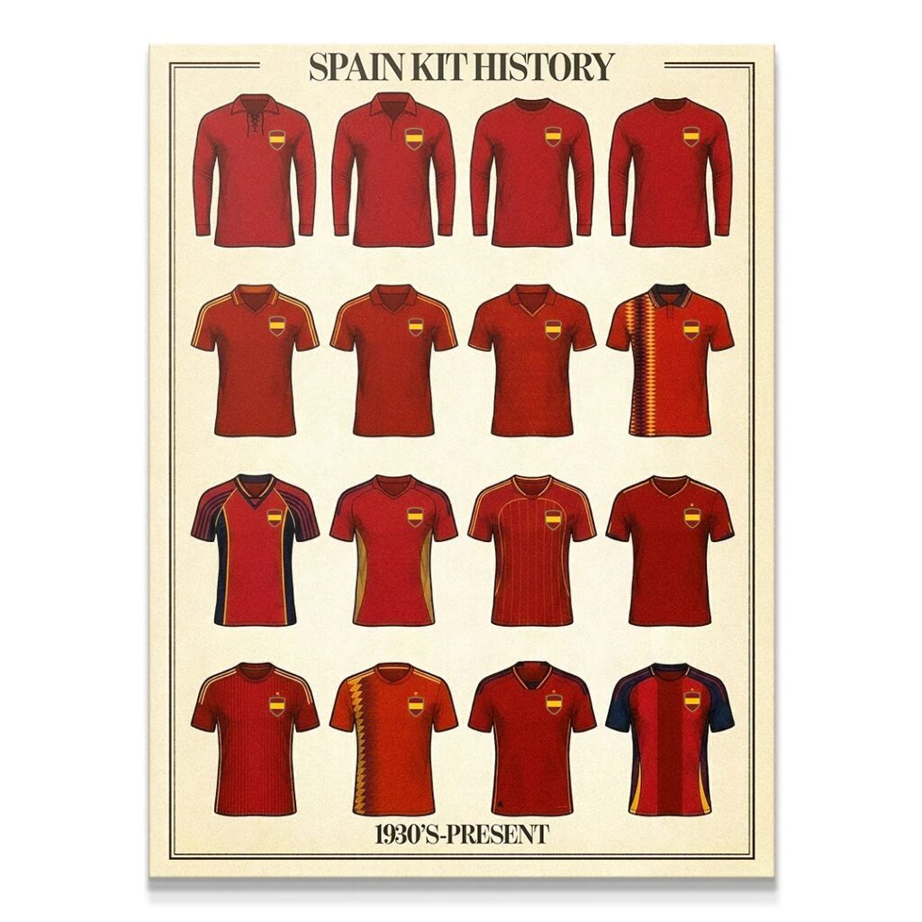 Spain — Kit History