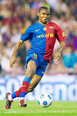 Samuel Eto'o - Barcelona v Athletic Bilbao