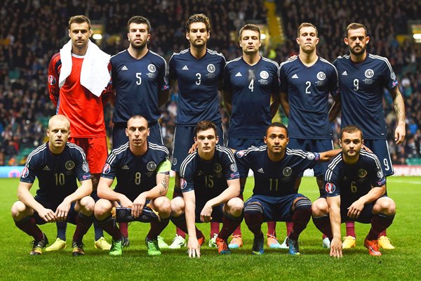 Scotland team line up v Ireland 2014