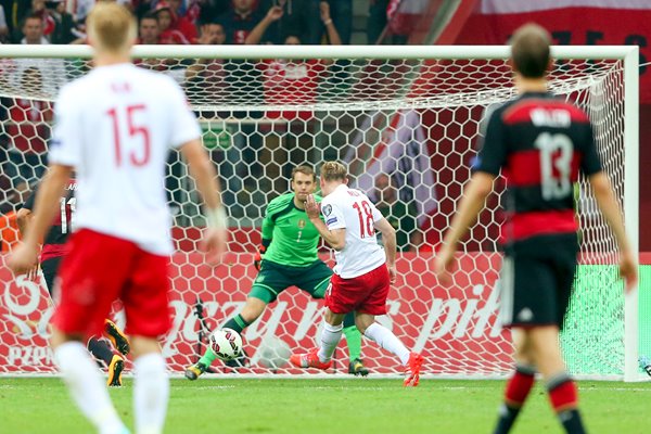 Sebastian Mila goal Poland v Germany