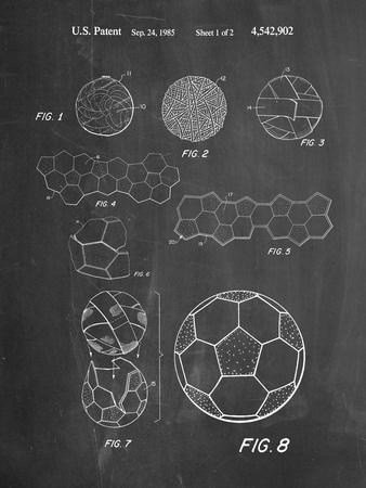 Soccer Ball Construction Patent Print