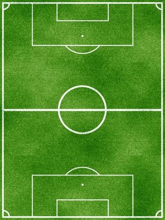 Soccer Field — Top View Poster