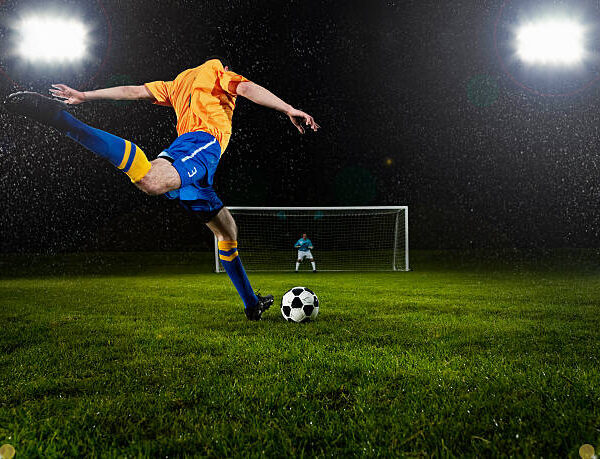 Penalty Kick — Stadium Action Poster
