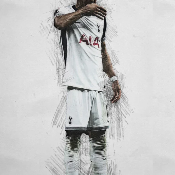 Soccer Player Sketch