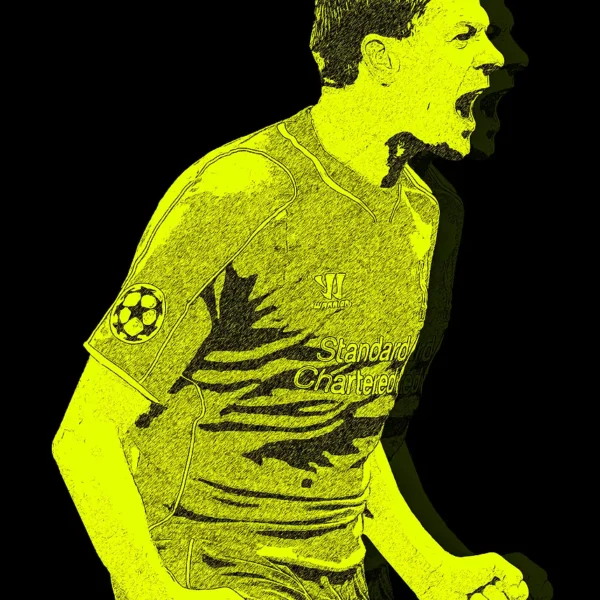 Soccer Player Yelling