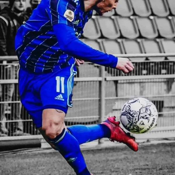 Soccer Player in Action 4