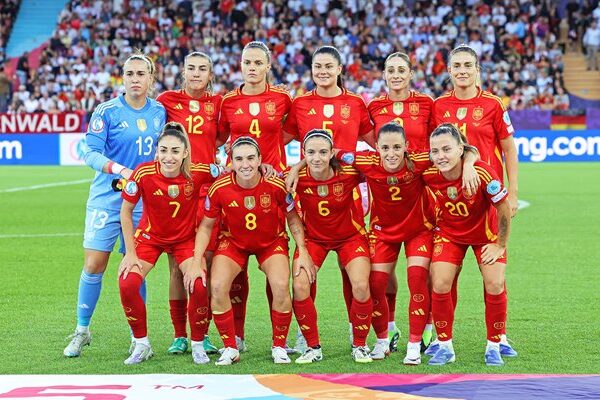Spain team v Germany Semi-Final Zurich Women's EURO 2025