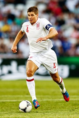 Steven Gerrard England v France EURO 2012
