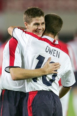 Steven Gerrard v Austria