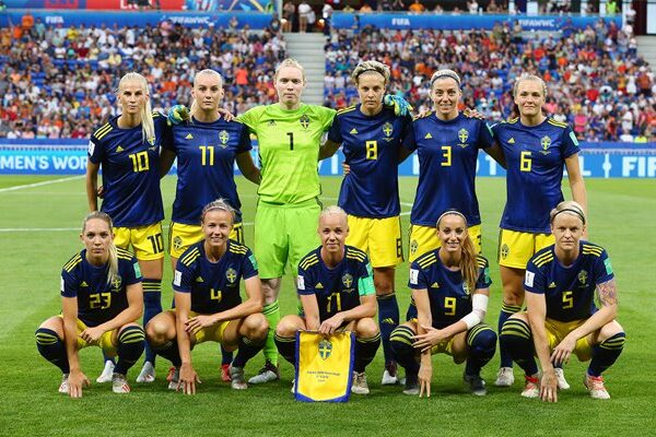 Sweden Team v Netherlands Semi Final Lyon World Cup 2019