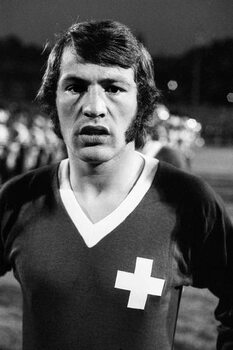 Kurt Mueller — Switzerland 1971 Retro Portrait Poster