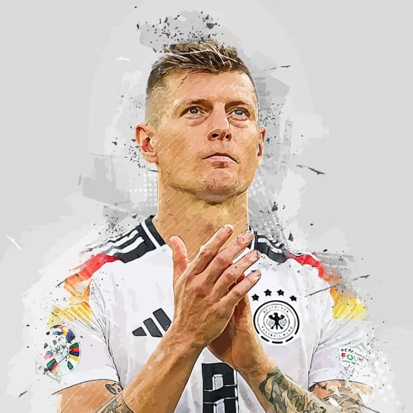 Toni Kroos Football Art
