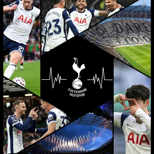 Tottenham Hotspur Collage Poster