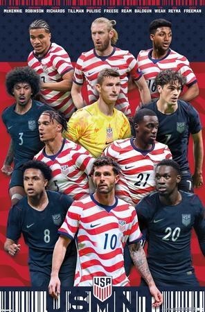 USMNT — Starting XI Poster