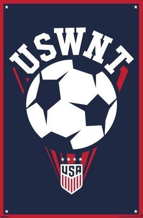 USWNT — Official Crest Poster