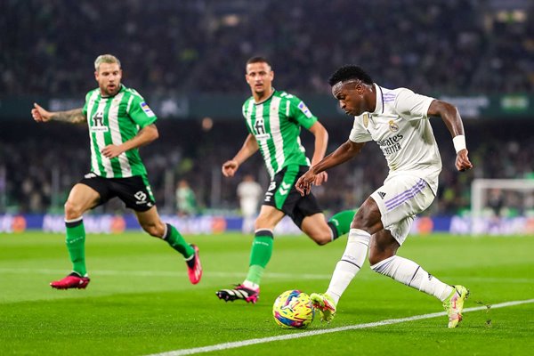 Vinicius Junior Real Madrid v Real Betis La Liga Estadio Benito Villamarin 2023