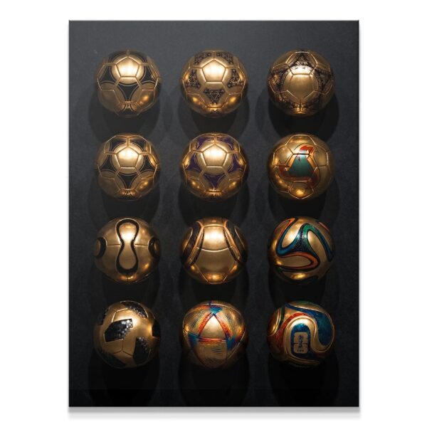 World Ball Wall — Gold Edition
