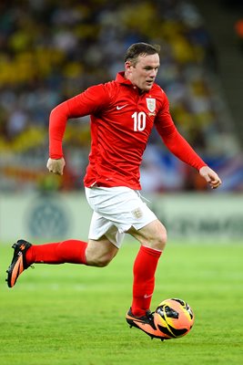 Wayne Rooney England v Brazil - Rio 2013