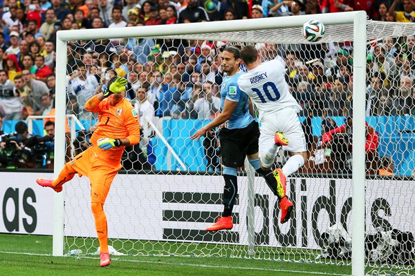 Wayne Rooney Uruguay v England World Cup Brazil 2014