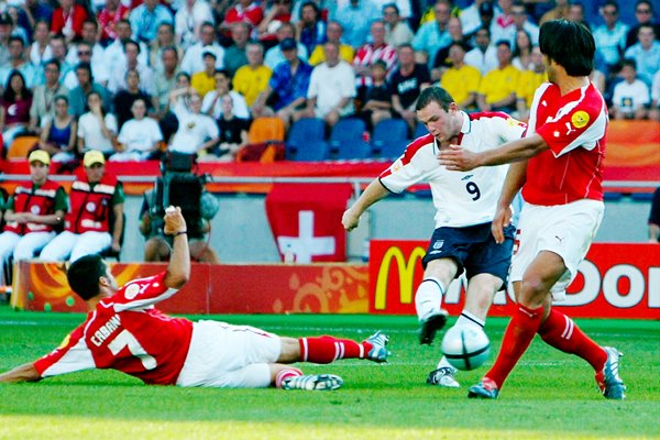 Wayne Rooney scores Euro 2004