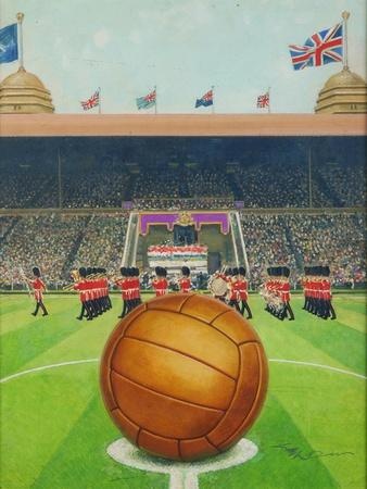 Wembley Stadium — Big Match Day Poster
