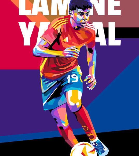 Lamine Yamal — Spain Pop Art Poster