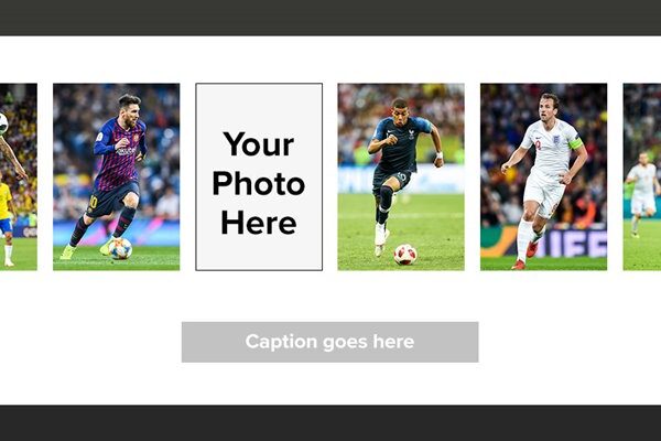 World Football Superstars Collage
