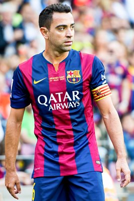 Xavi Hernandez Barcelona Captain