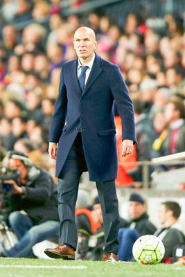 Zinedine Zidane Real Madrid coach Real Madrid